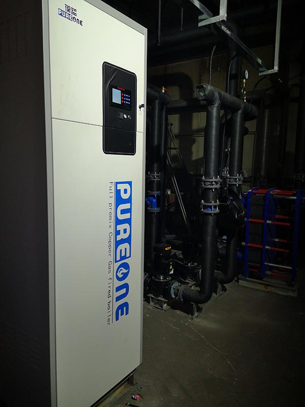 塘沽机场葆蓝低氮铜管锅炉案例